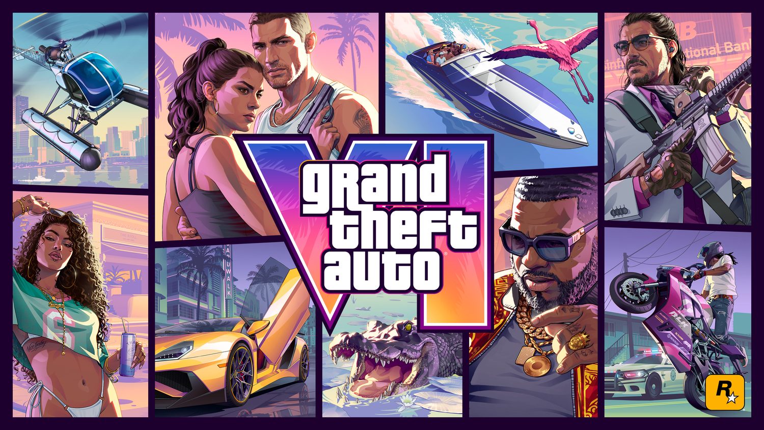 The official GTA 6 cover art